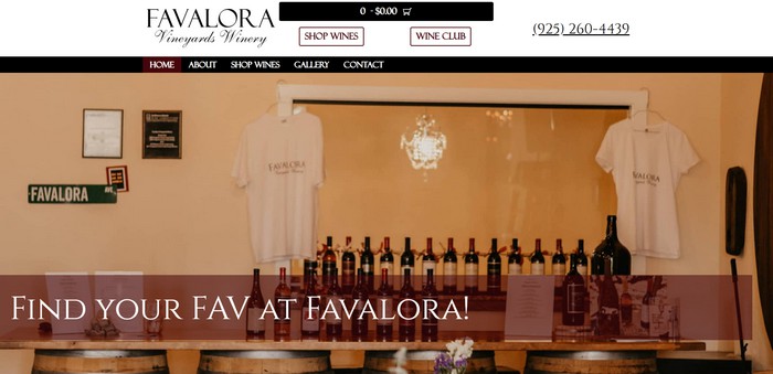 Favalora Vineyard & Winery, Livermore, CA