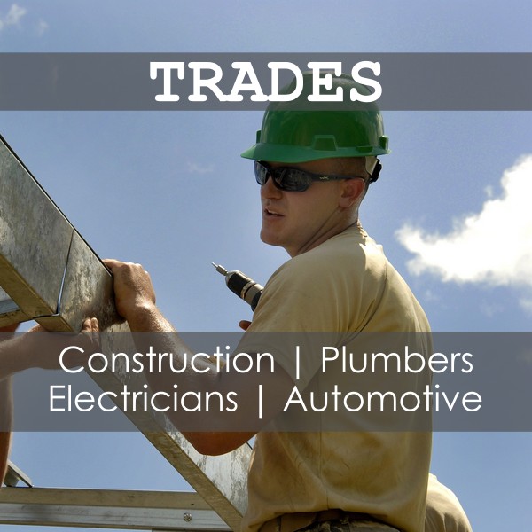 Trades website design