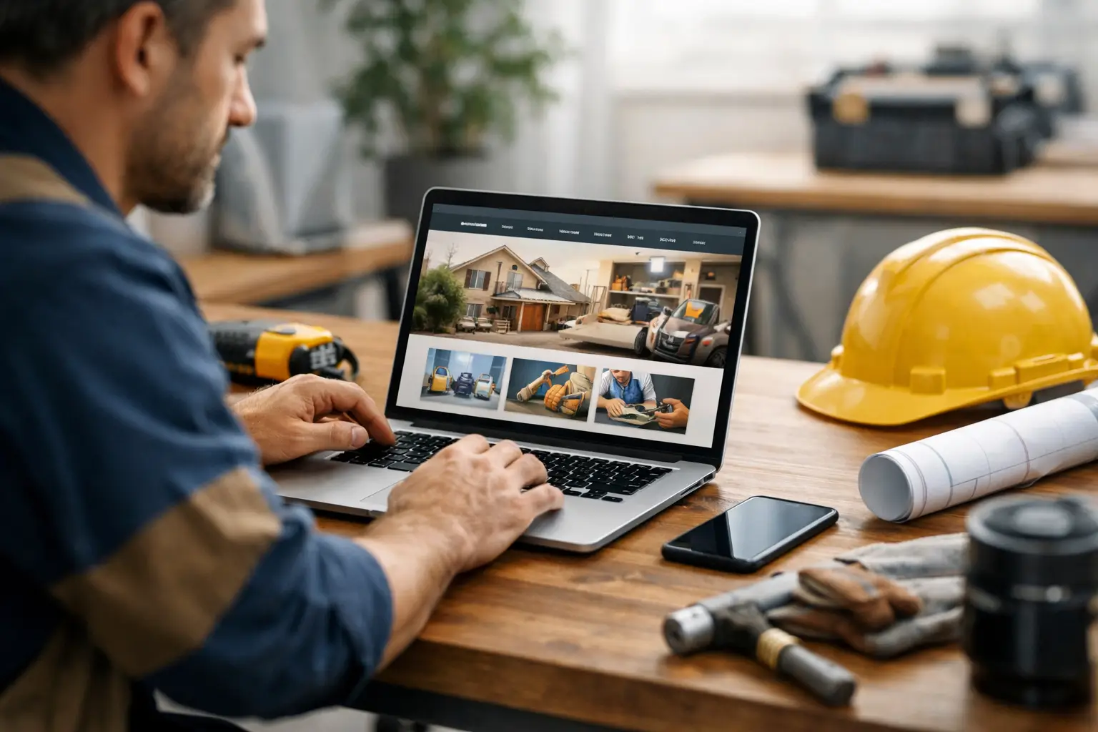 Affordable Web Design for Tradesmen